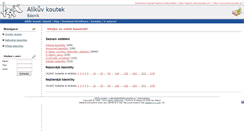 Desktop Screenshot of basnik.alikuvkoutek.cz
